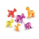 MATERIAL: SET DE COUNTERS MINI ( ANIMALES DE GRANJA SET DE 24 PIEZAS)