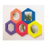 DIDÁCTICO: CMT: Set de 5 Espejos Hexagonales