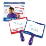 Answer Boards Pizarras de mano, set de 10