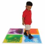 Set de 4 Baldosas Sensoriales con Líquido