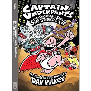 CAPTAIN SIR STINKS COLOR Captain Underpants Color: Sensational Saga...- TAPA DURA - Imagen 1