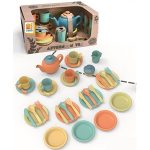 SET DE TÉ BIOPLÁSTICO 35 PIEZAS- VEGANO TALLOS DE TRIGO