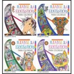 Mandalas Fantásticos pack de 4 libros