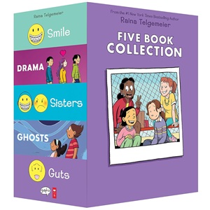 Raina pack Five Book Collection -Smile-Sister... - Imagen 1